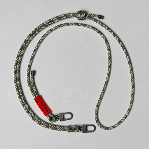 Unisex Crossbody Topologie Phone Sacoche 90 with Rope Strap, Color Moss (Papery) - Picture 2 of 10